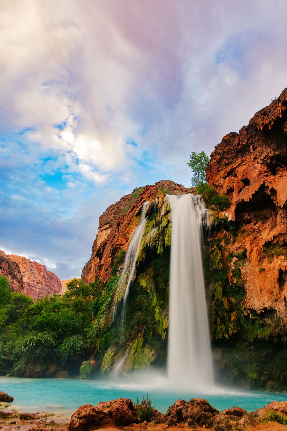 Havasu Falls in the Grand Canyon