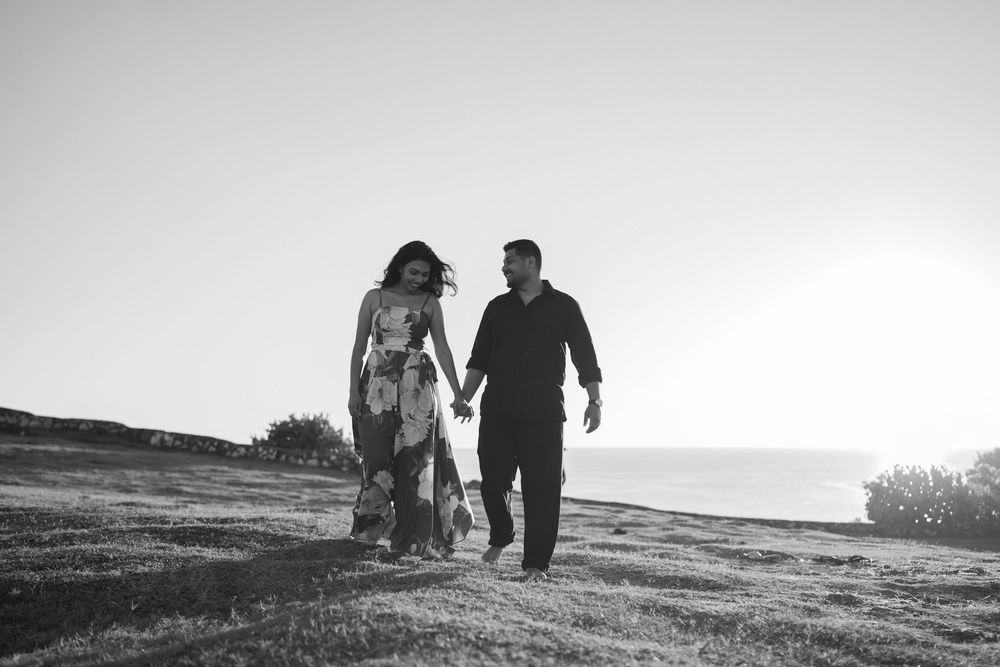 Professional couple photoshoot at Balangan Beach Bali.