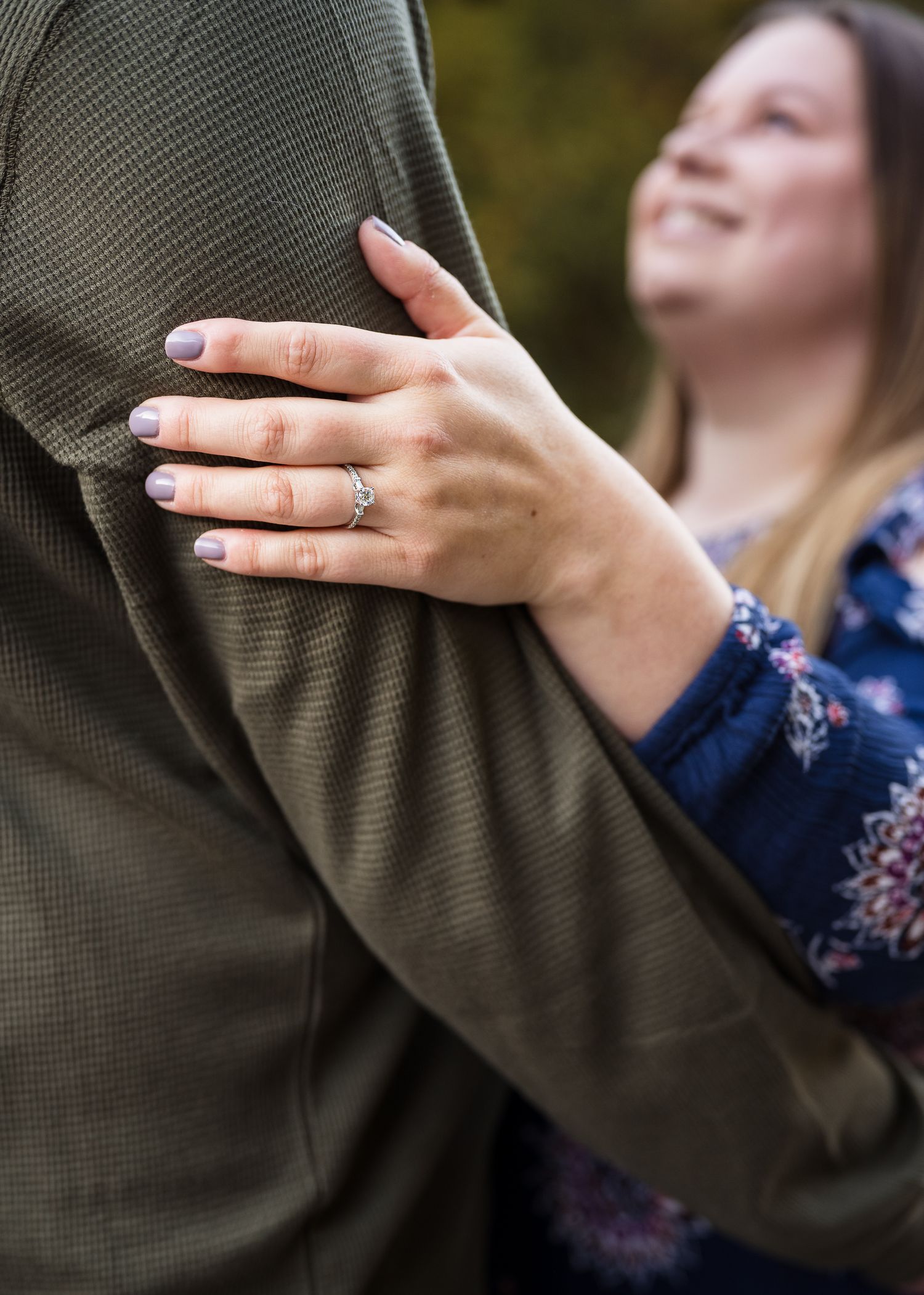 Fall engagement session in the Shenandoah Valley