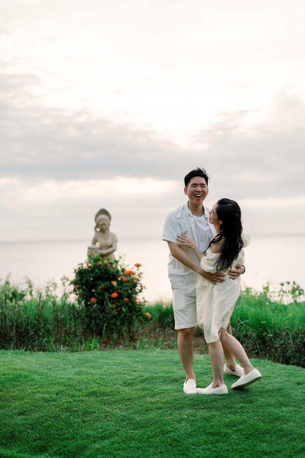 Romantic marriage proposal at Anantara Uluwatu Bali