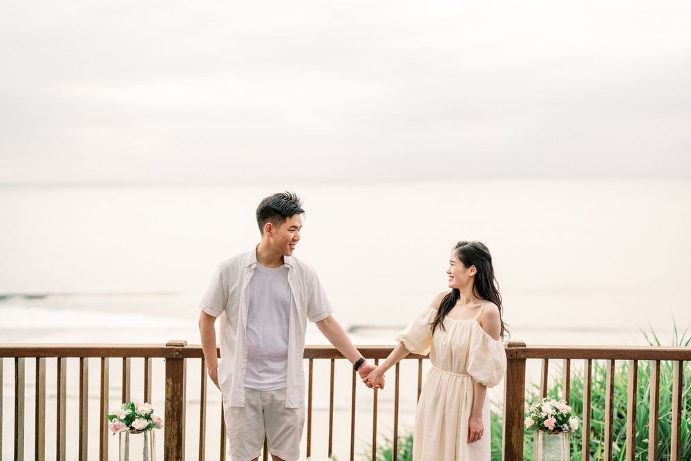 Romantic marriage proposal at Anantara Uluwatu Bali
