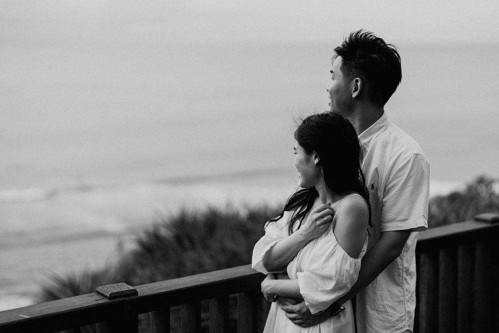 Romantic marriage proposal at Anantara Uluwatu Bali