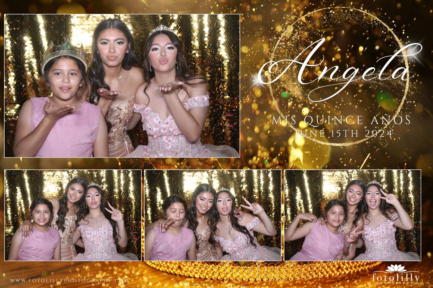 Experienced Dallas quinceañera photographer for professional quince photos, video coverage, photobooth service and transparent TX package