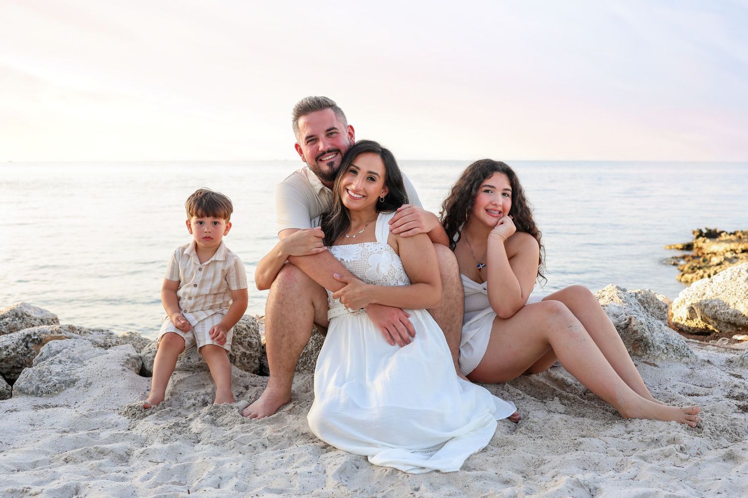 Tranquility Bay Beach Resort Family Photography Marathon Florida