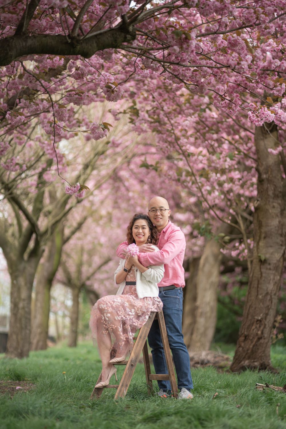 Cherry blossom photoshoot manchester