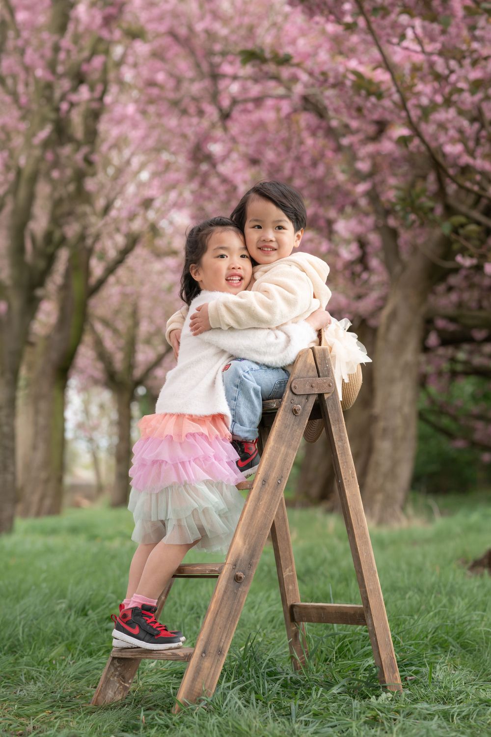 Cherry blossom photoshoot manchester