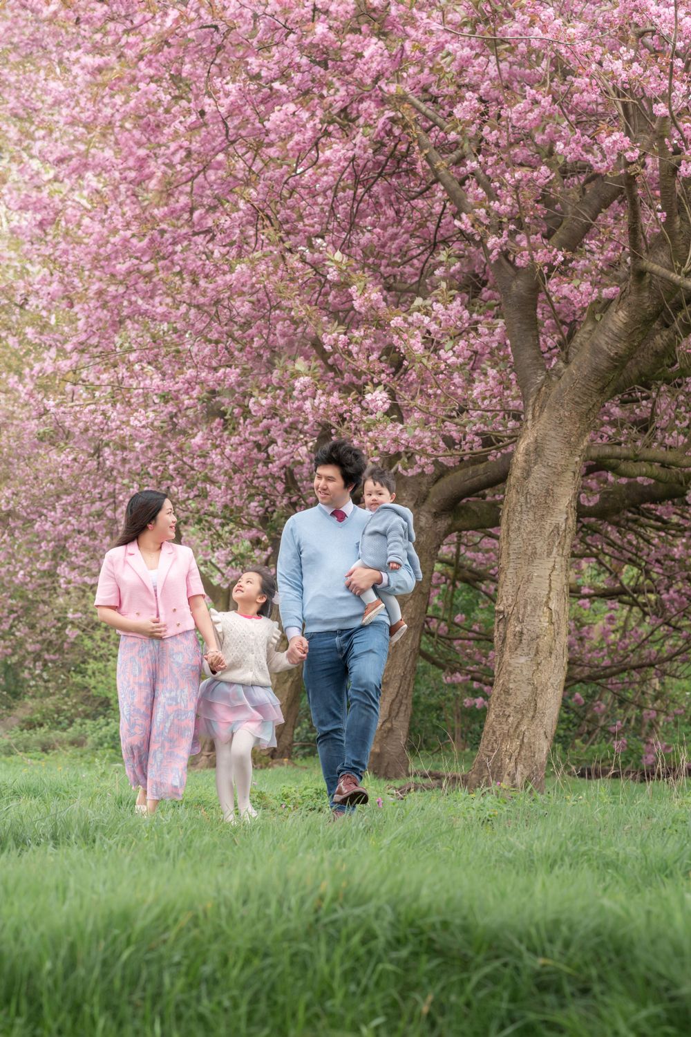Cherry blossom photoshoot manchester