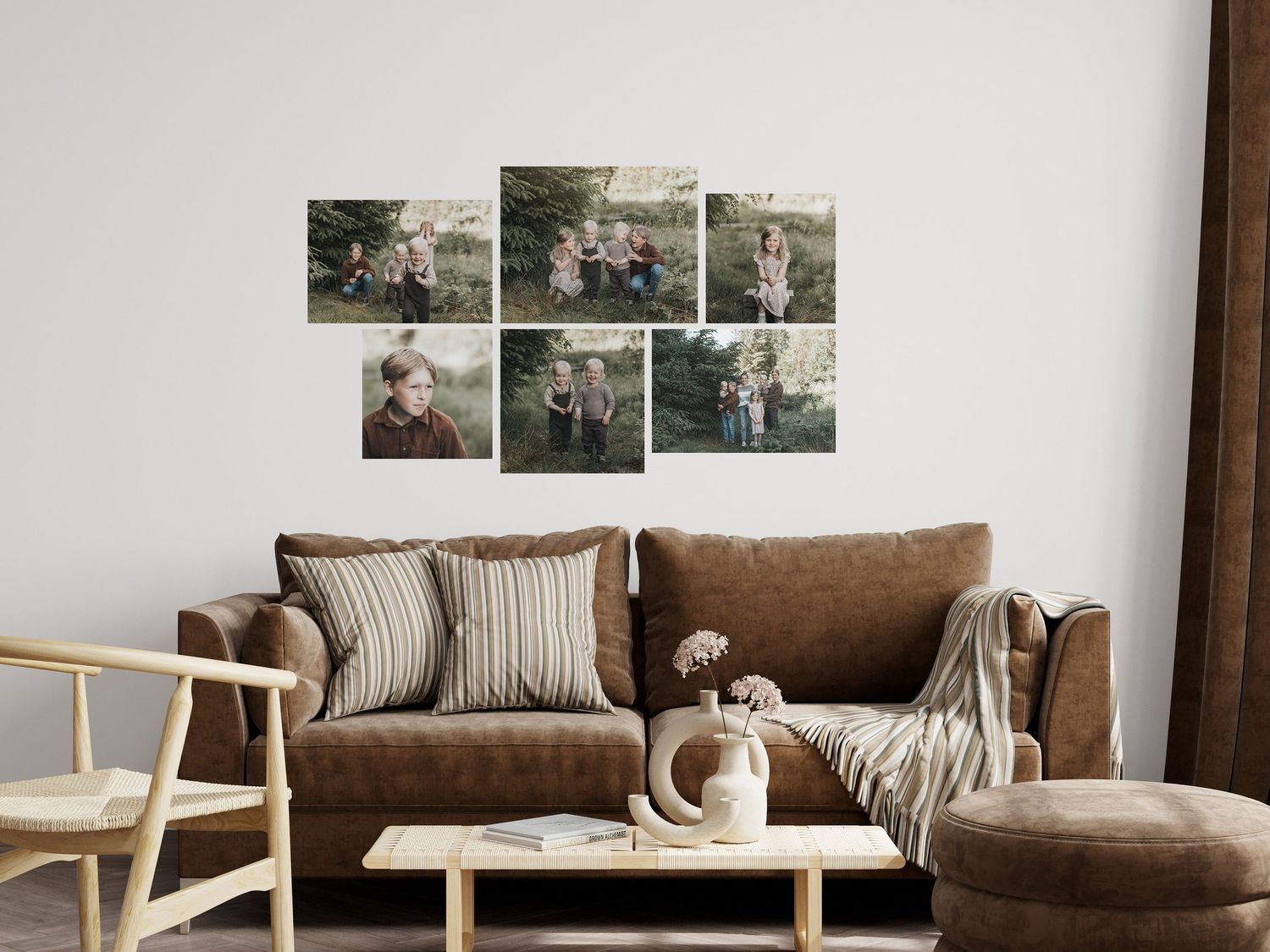 Treplate, bildeplate, modul, fin familie på fotografering i nydelig sko i haugesund, fotograf irene tveit tar bilder av familie i haugesund