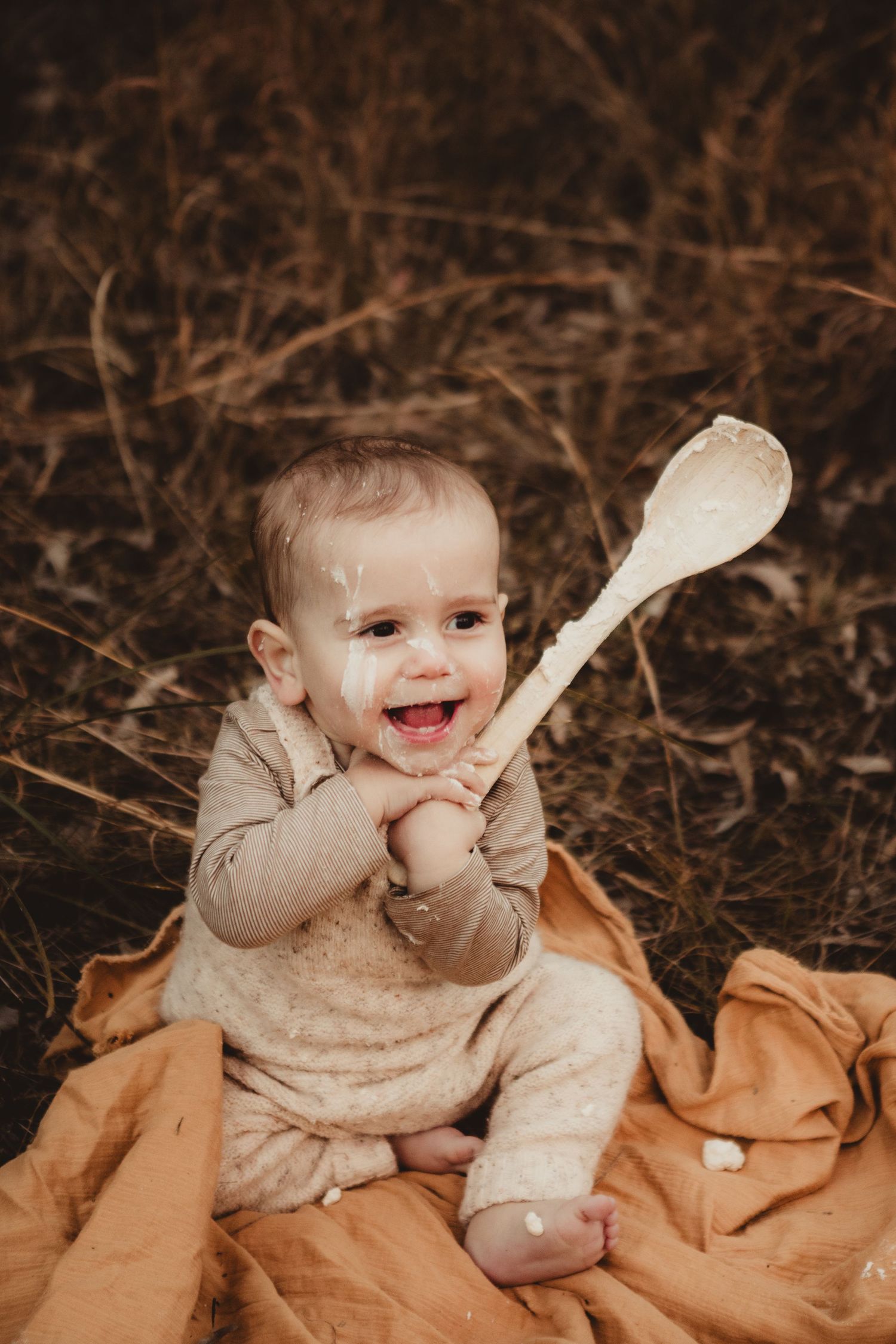 Cake Smash first birthday milestone shoot