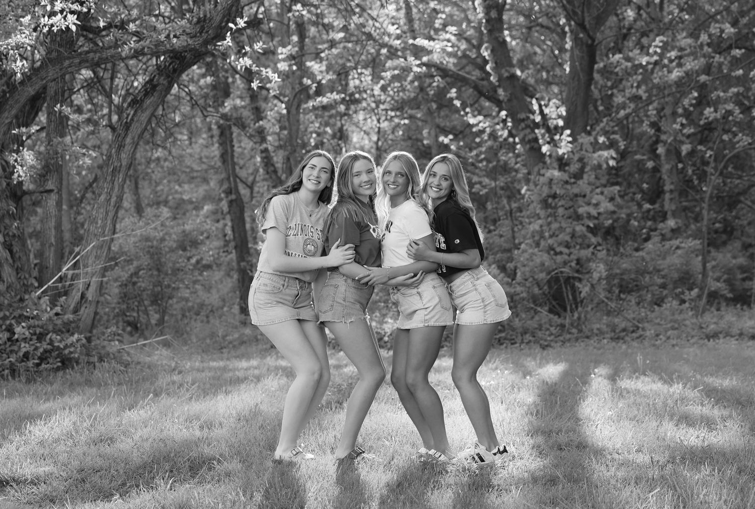 Sadie, Julia, Morgan & Marly - senior session