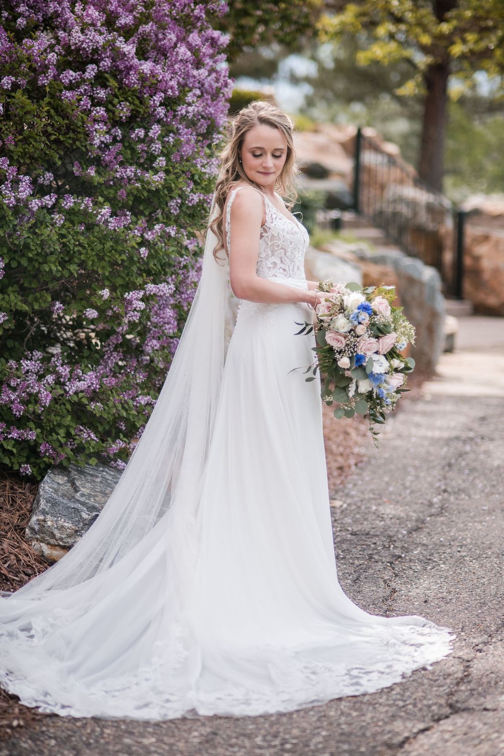 Bridal Portrait at Brittney Hill