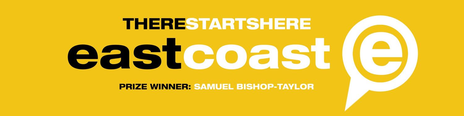 Photography award with East Coast branding and 'There Starts Here'  competition text.