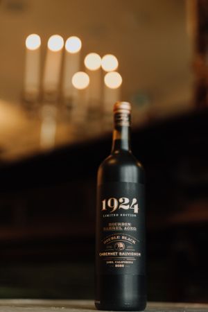 1924 wine bottle Photo by Samantha Bateman.