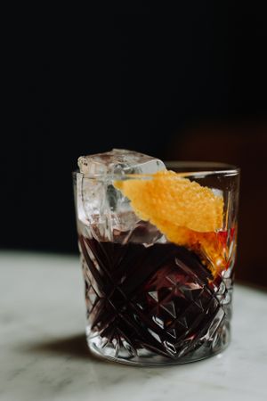 1924 mixed cocktail drink Photo by Samantha Bateman.