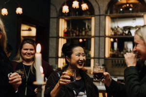 Corporate publicity event. Photo by Samantha Bateman.