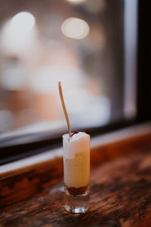 Corporate event drink. Photo by Samantha Bateman.
