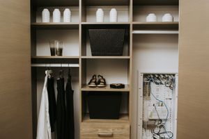 Tridel Homes interior closet. Photo by Samantha Bateman.
