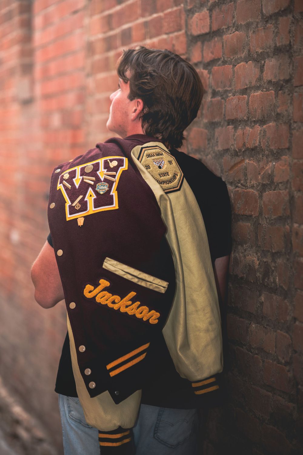 boy's high school senior portrait