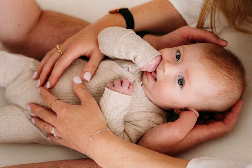 Babyshoot nabij Antwerpen