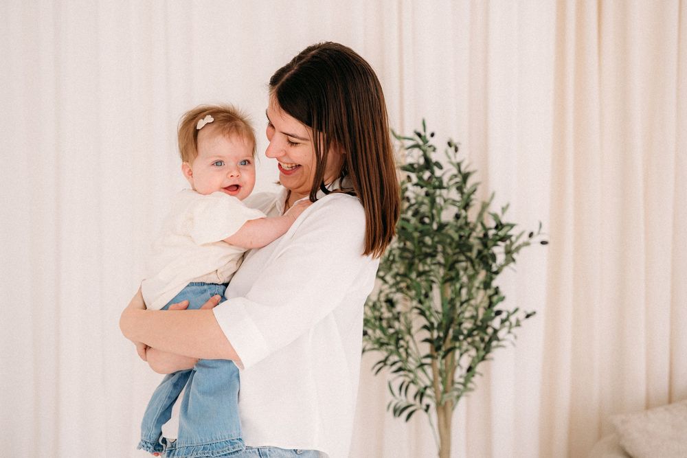 Babyshoot in Antwerpen, 7 maanden