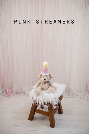 pink  cake smash set up by little wonderland photography widnes cheshire