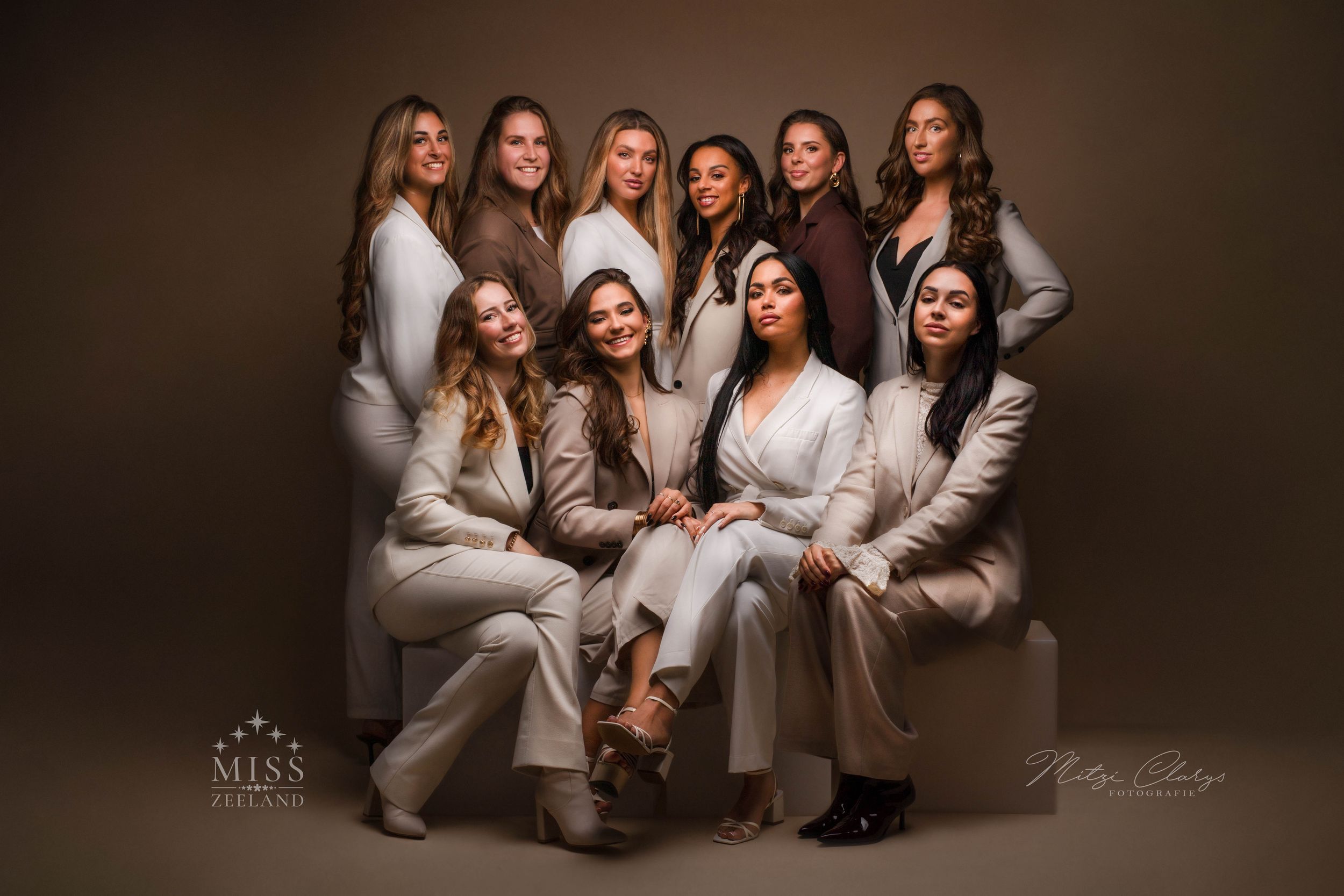 Team foto voor website in studio Goes