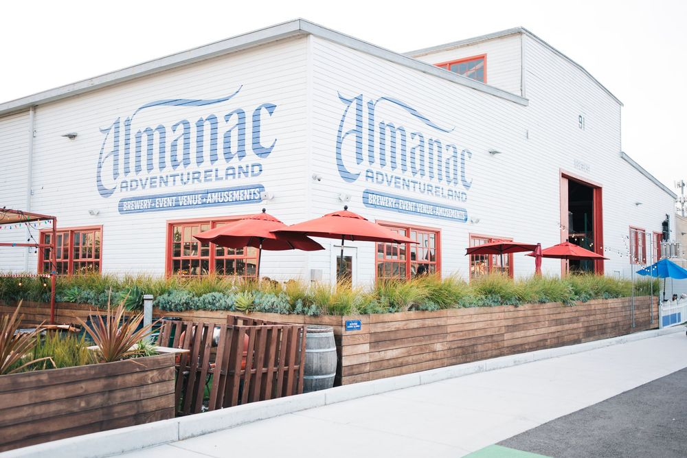 Almanac brewery photo of it outside