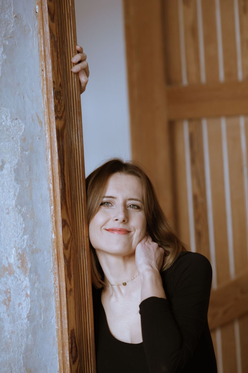 Sesja wykonana w studio Kroki w Lublinie, sensualny portret kobiecy