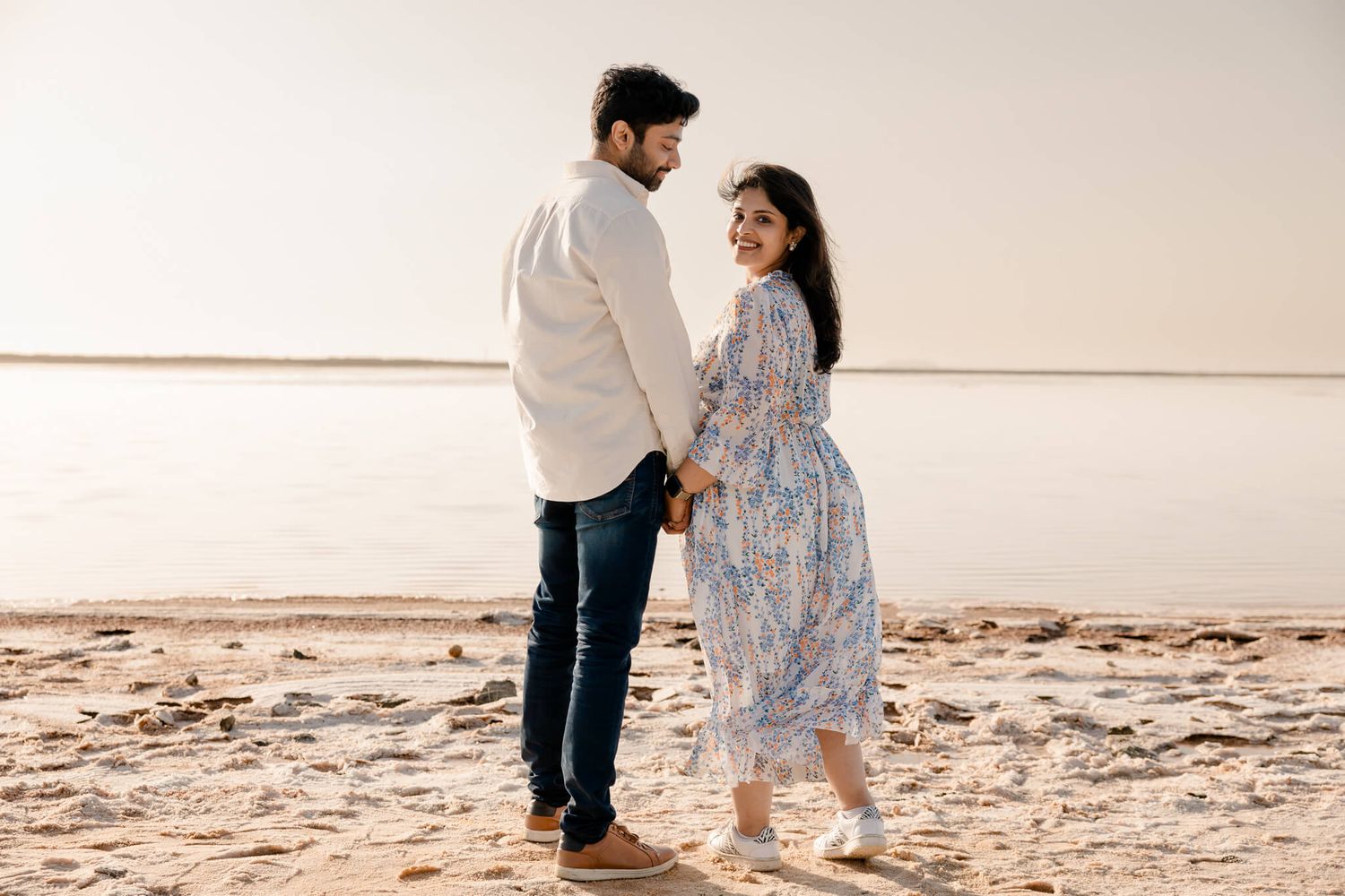 natural light maternity photo shoot in San Jose