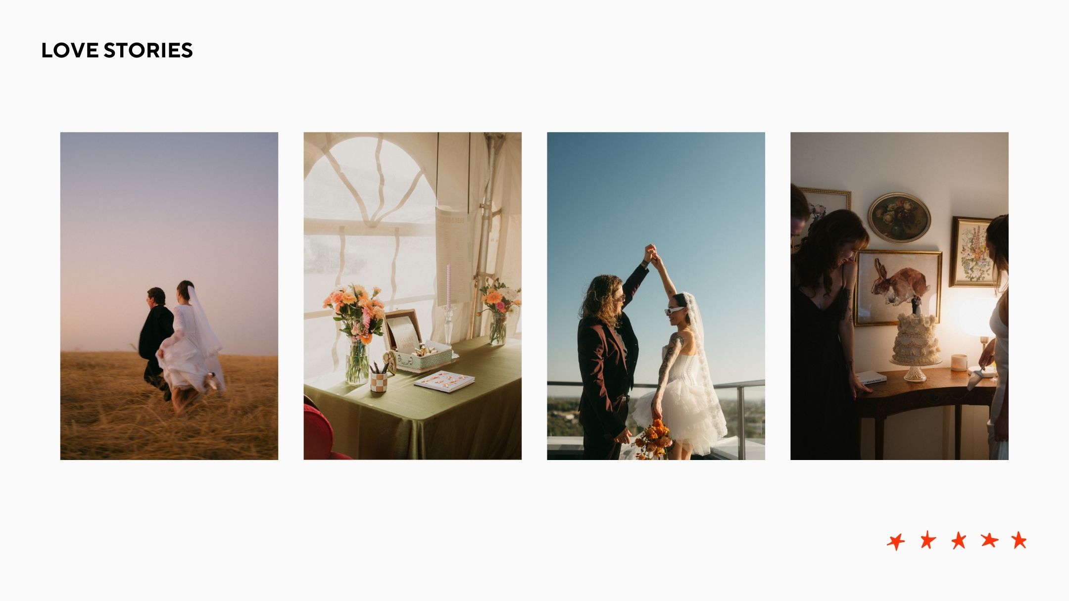 A collection of monochromatic wedding and engagement photos showcasing intimate moments and romantic silhouettes.