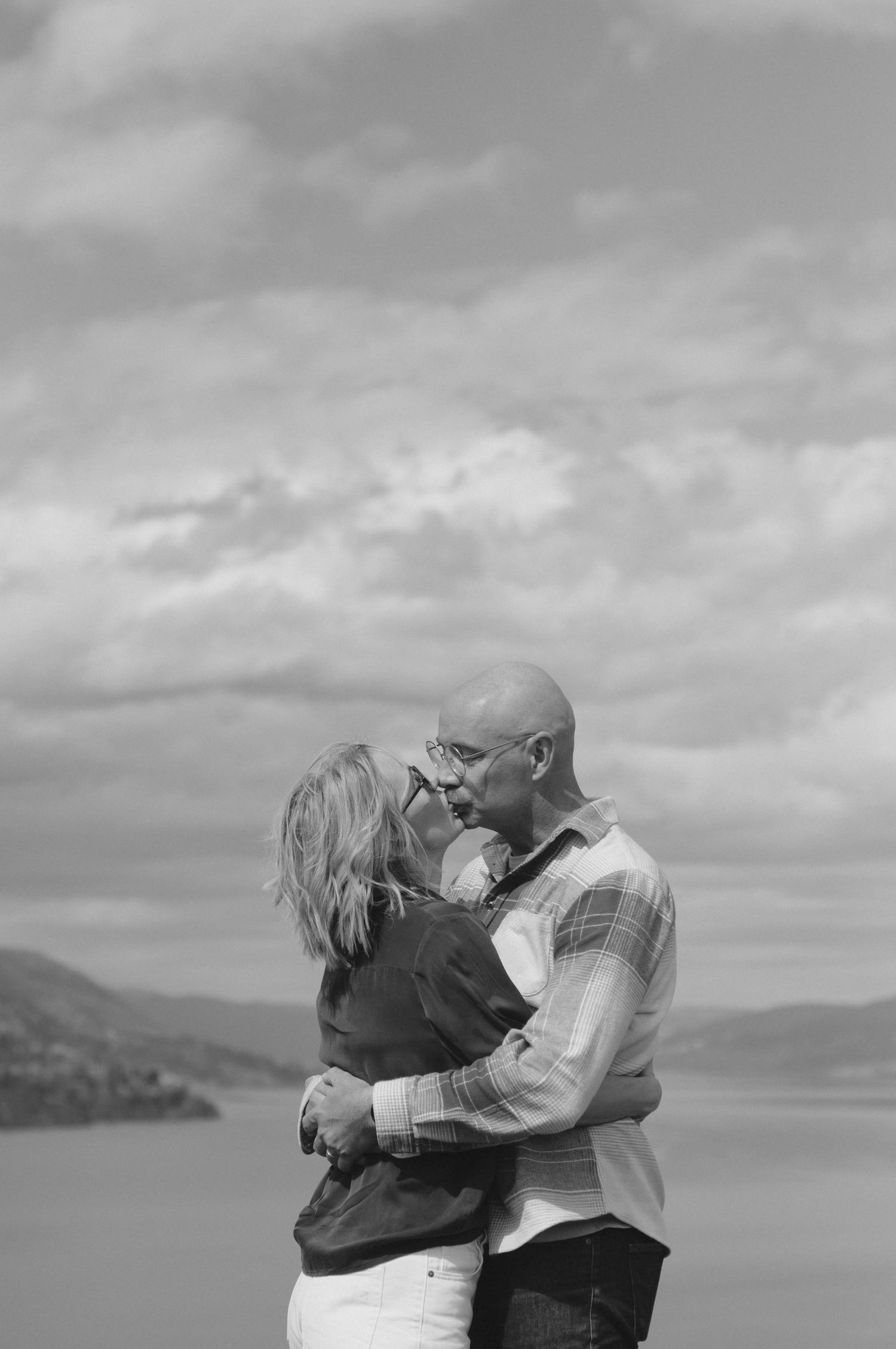 Couple photo with a view
