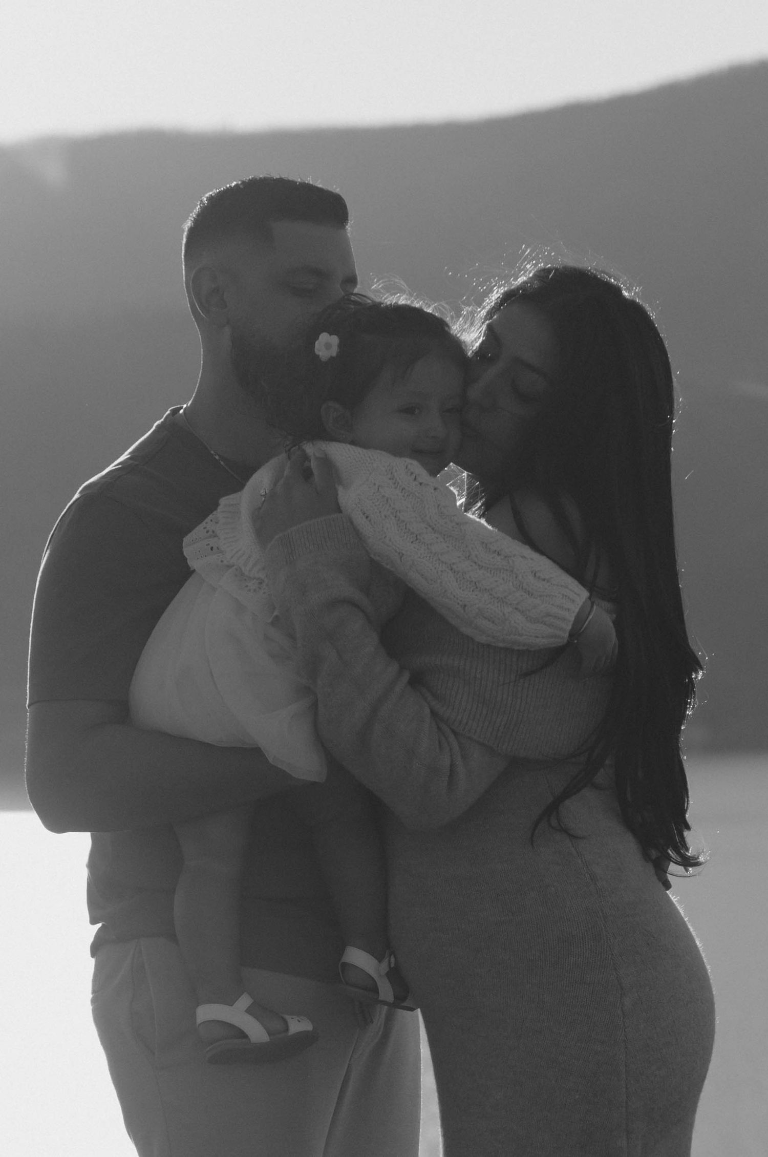 Candid family photo