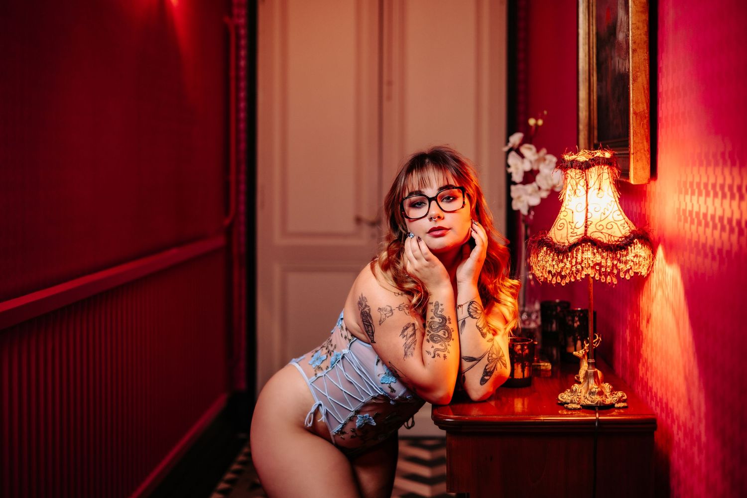 Photographie artistique Boudoir au Château de Puyrigaud à Léoville
Photographe Portraitiste de France en Charente-Maritime