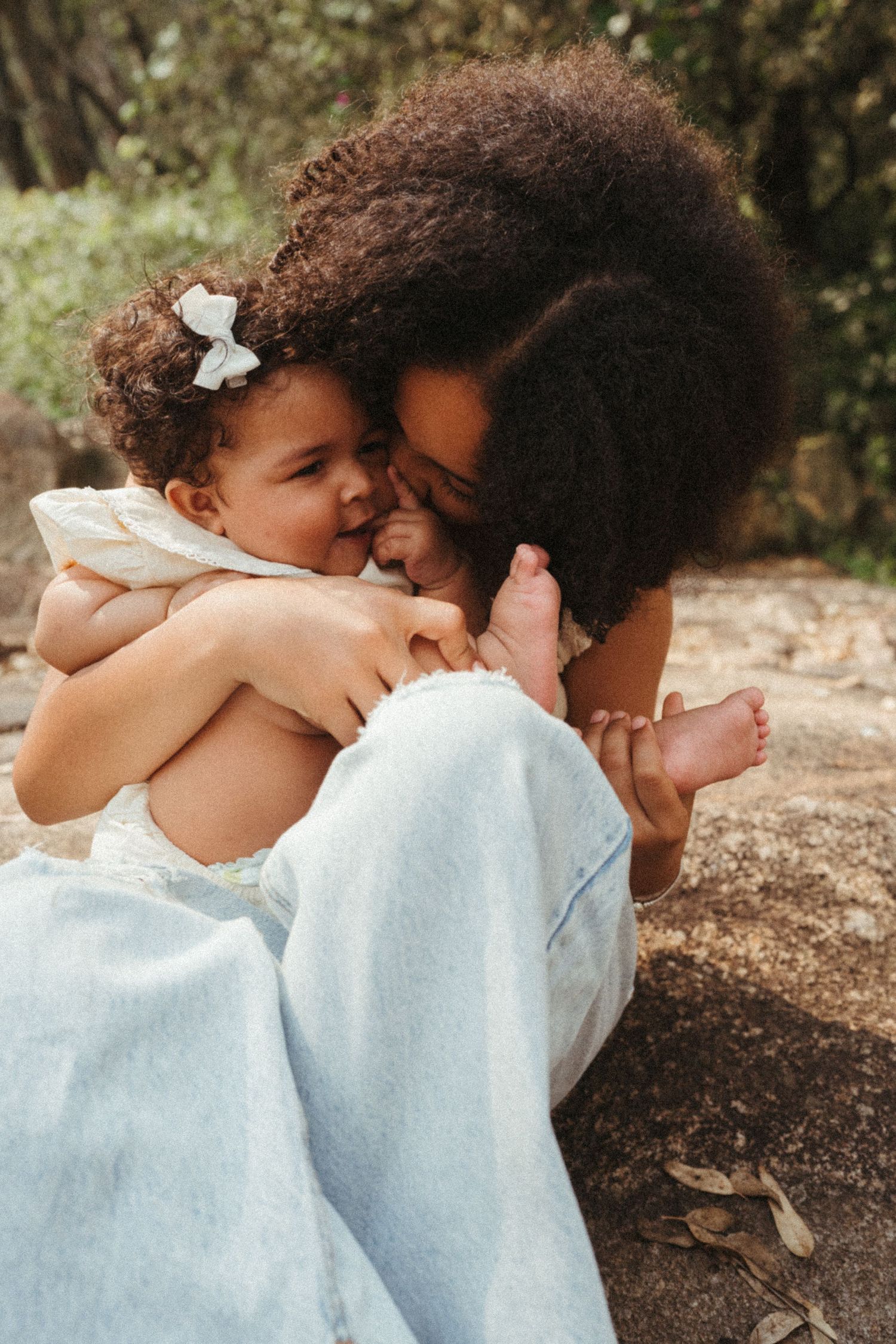 Intimate moments captured in soft light showing affectionate embraces.