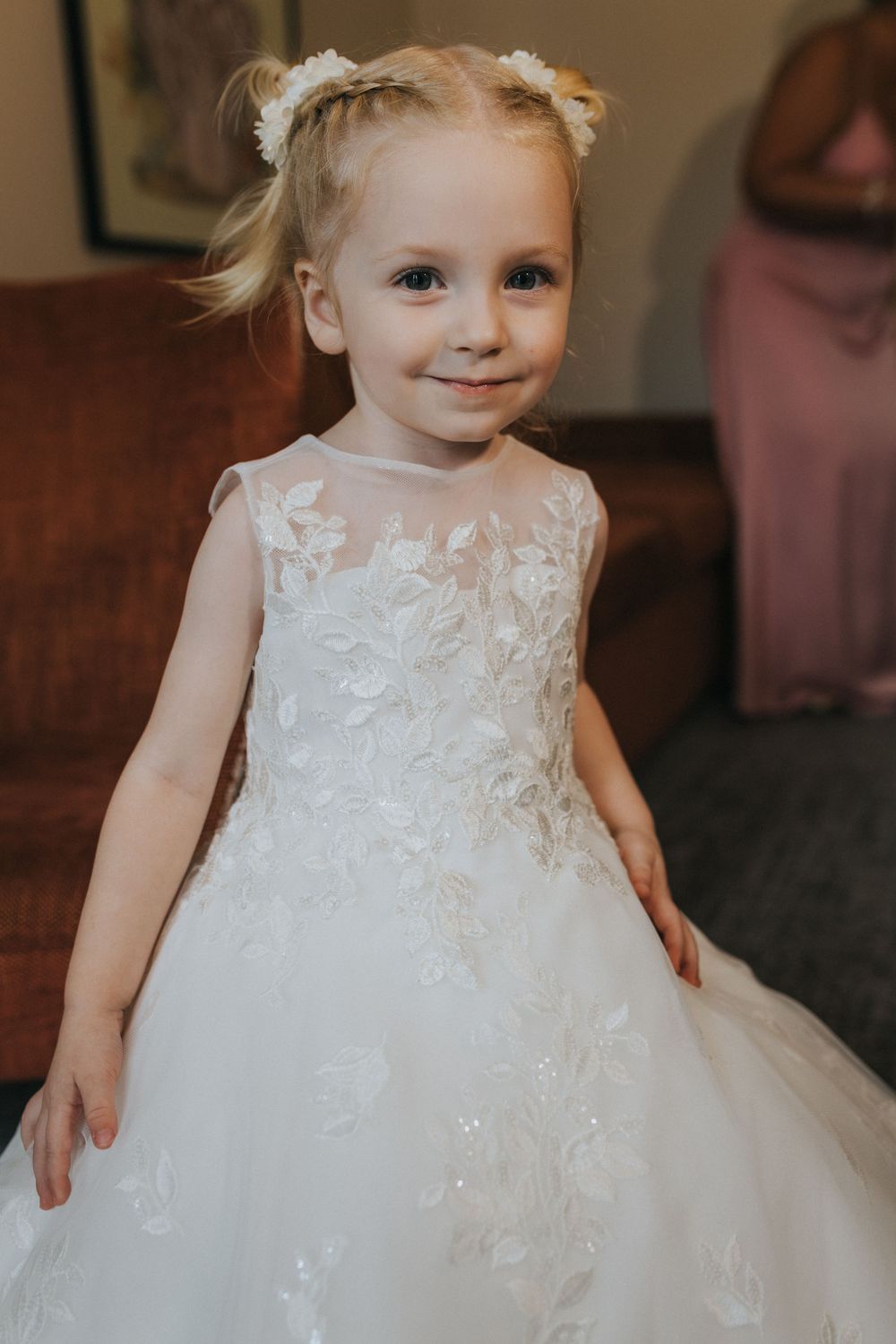 the barn at Morley's hall wedding photography bridal prep