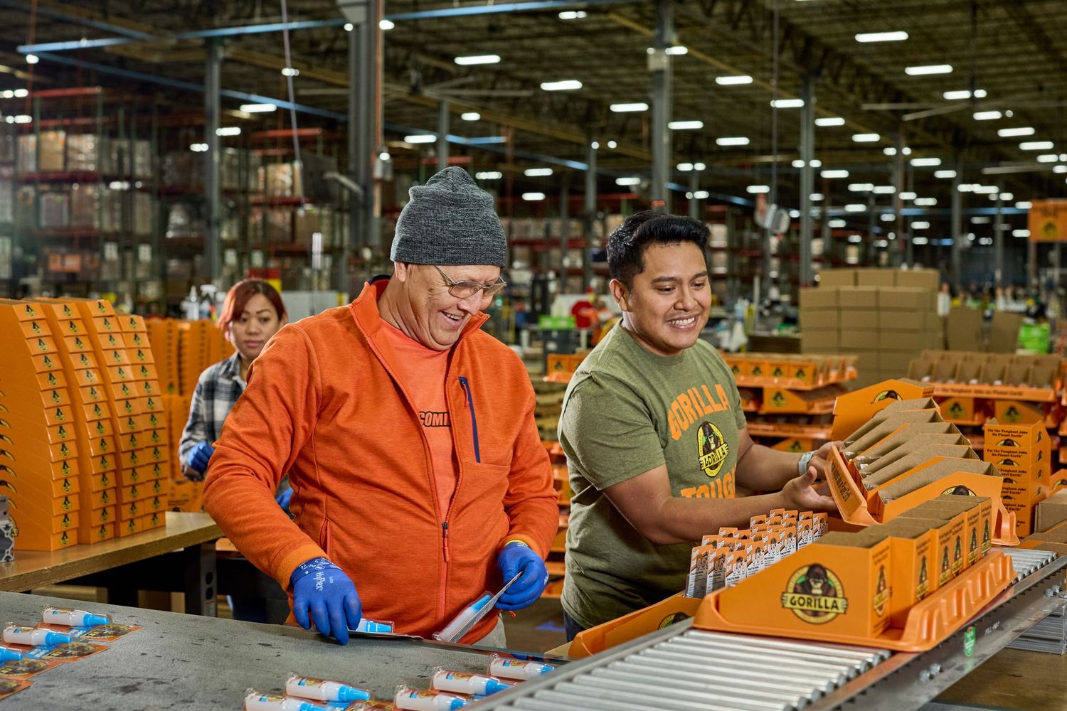 Gorilla Glue Warehouse Employee Portraits