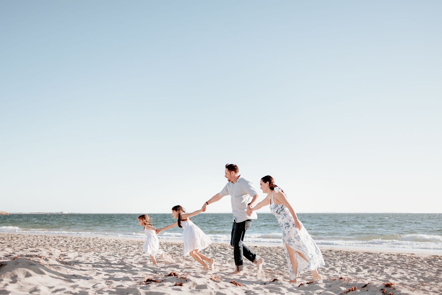 Perth lifestyle photographer golden hour portrait.