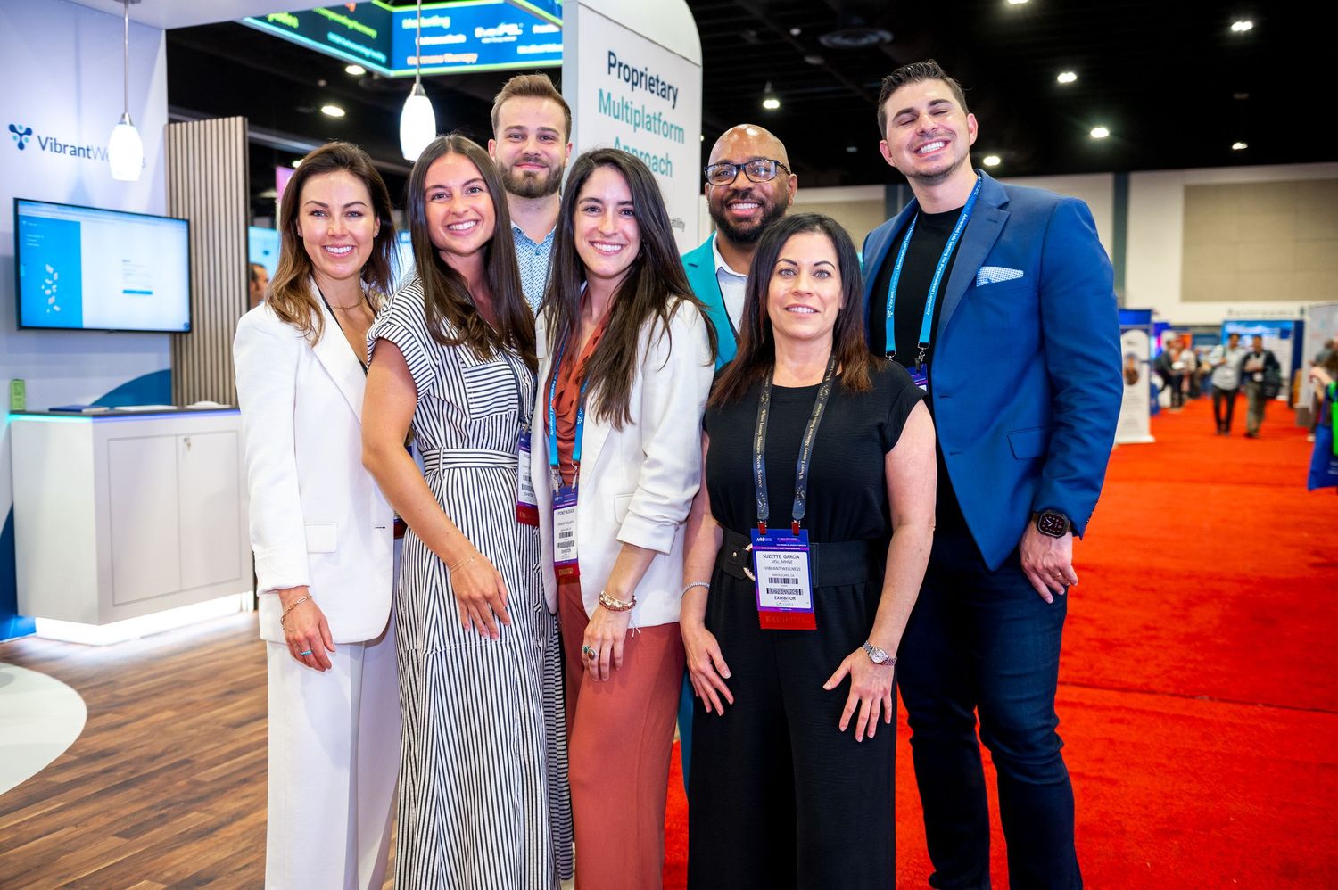 Candid corporate event photography in Palm Beach conference center