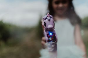 Quinta da Eira wedding photographer and videographeralternative engagement session in Lisbon with edgy carnival vibes