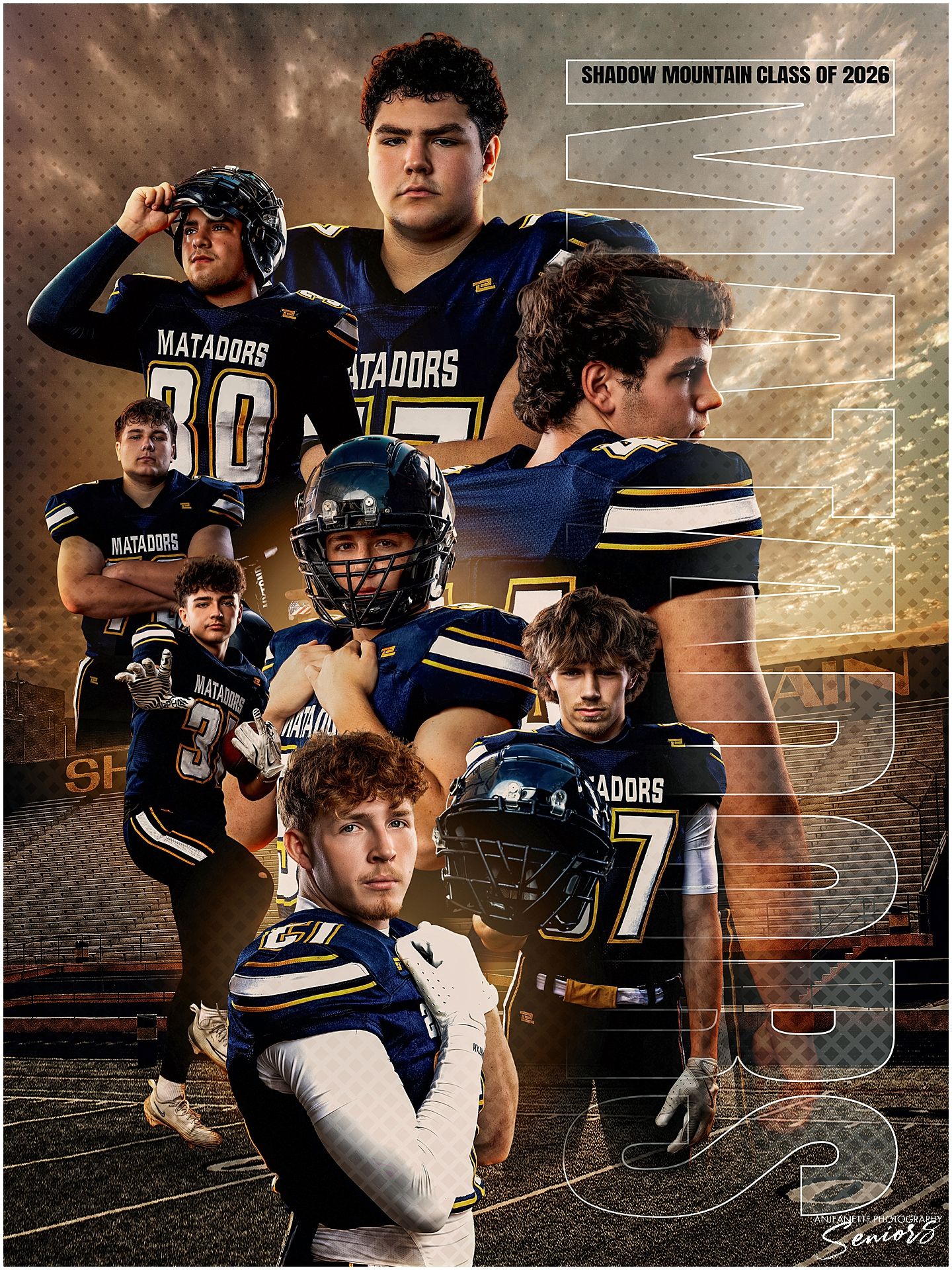 Phoenix Arizona Team Sports Banner Pictures by Anjeanette Photography Graduation High School Seniors AZ
Sports Banner team Pictures Phoenix
