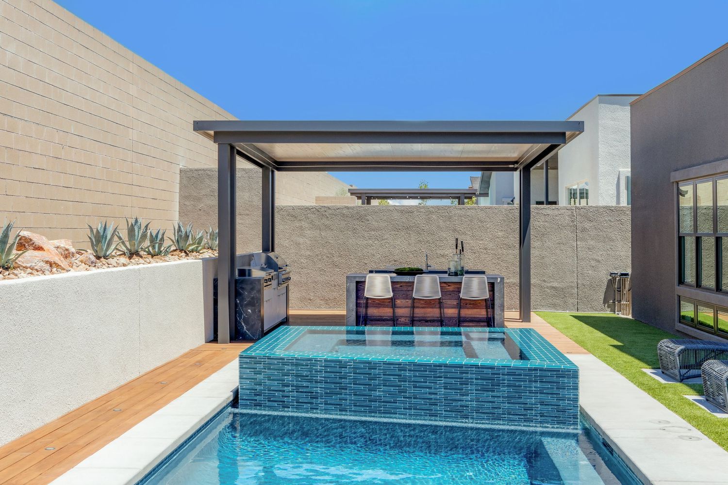 "Luxury real estate and interior photography of commercial property in Las Vegas Nevada"