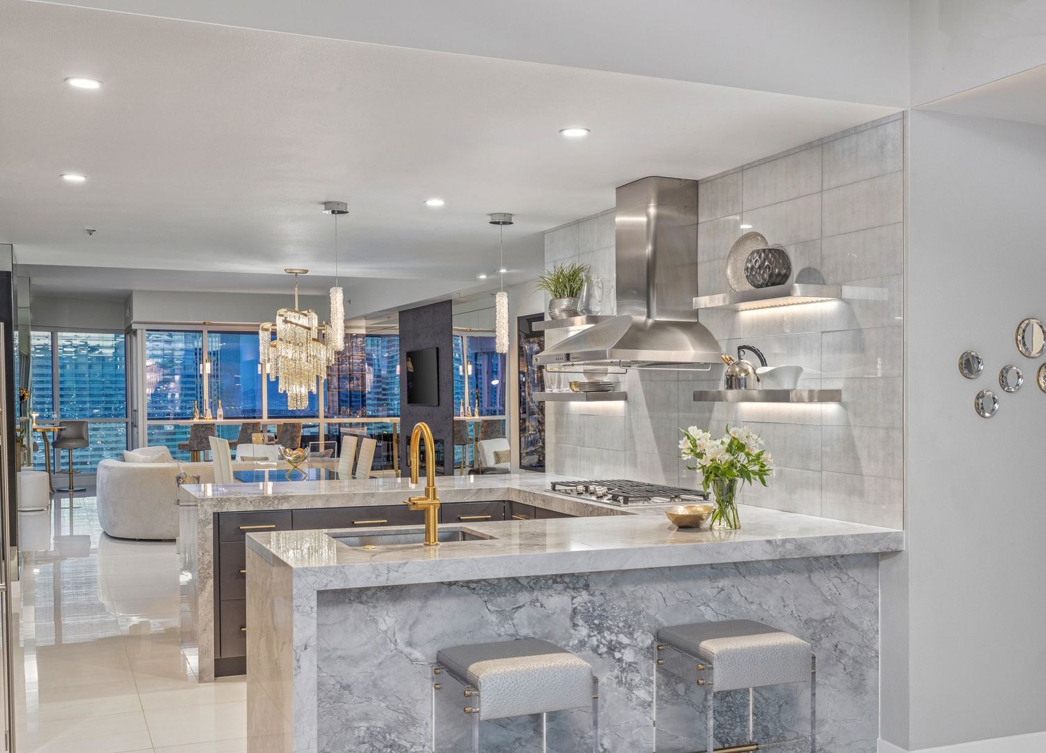 "Luxury real estate and interior photography of commercial property in Las Vegas Nevada"