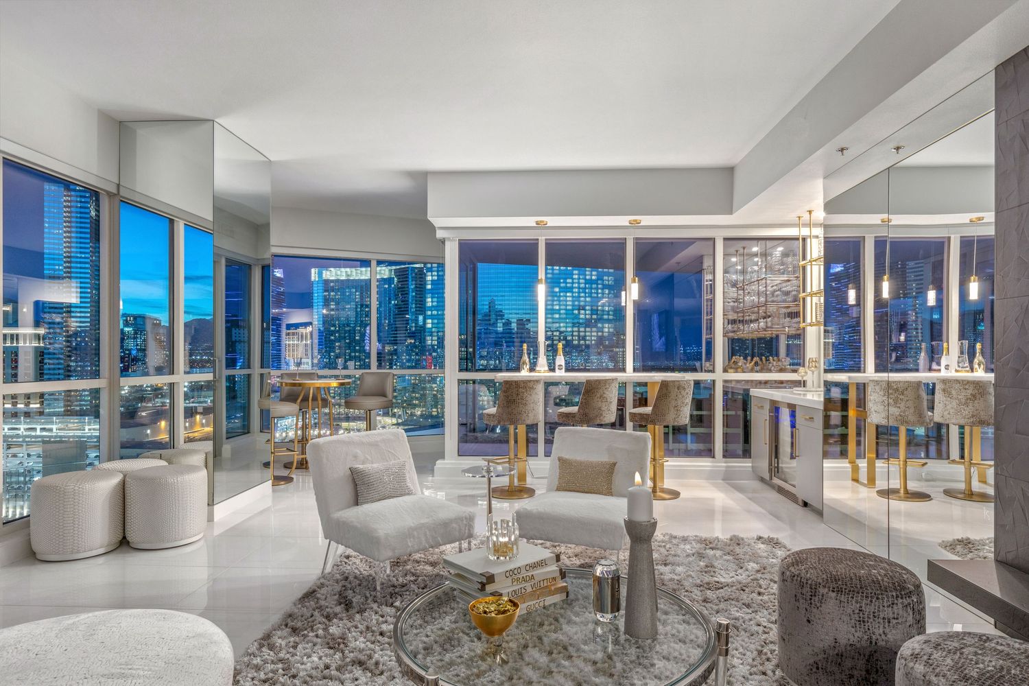 "Luxury real estate and interior photography of commercial property in Las Vegas Nevada"