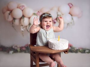 First birthday photoshoot Seattle photography studio