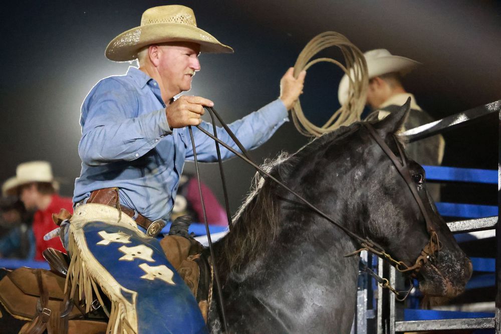 Break a way at New Classic Pro rodeo in Albemarle,NC