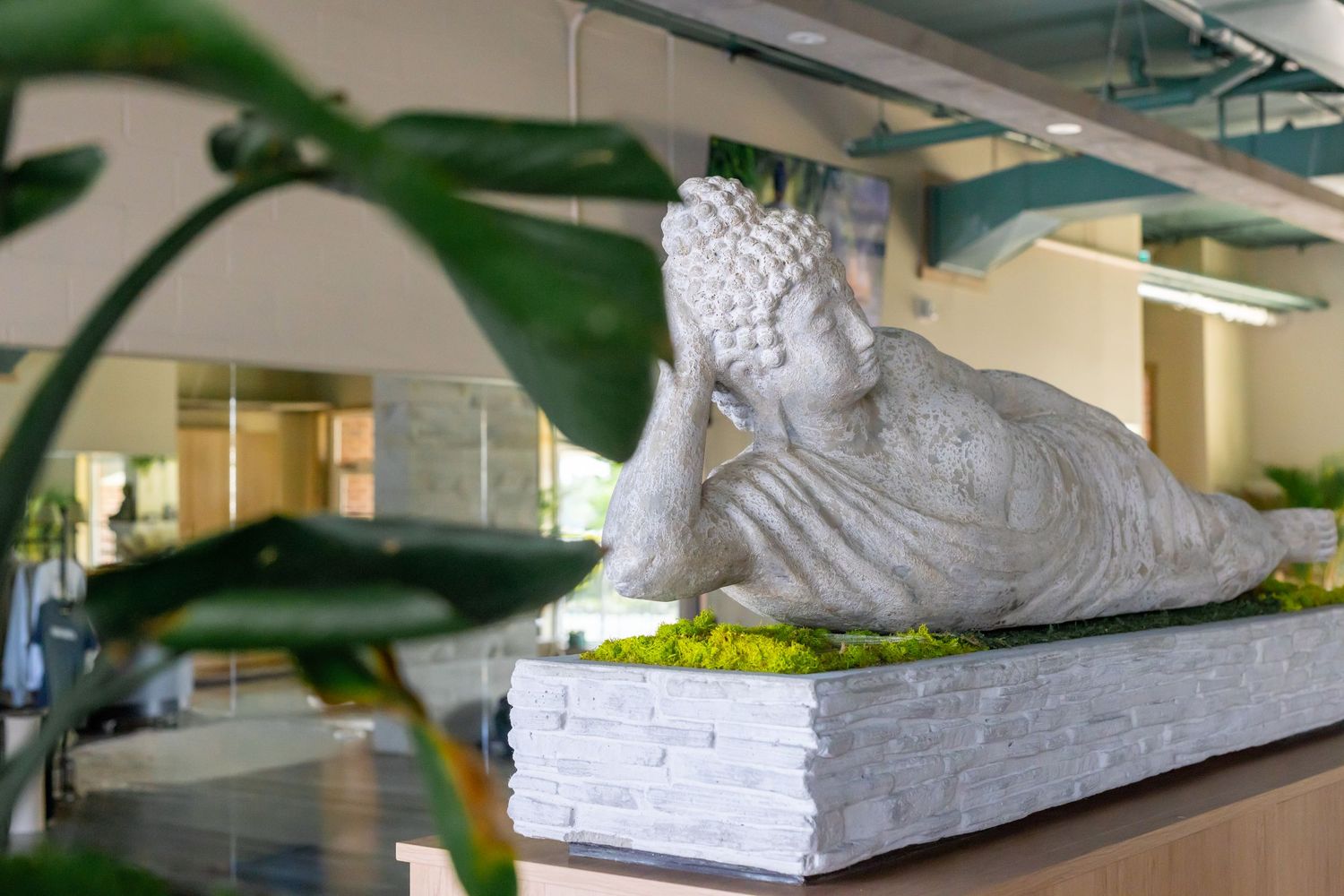 Serene yoga studio space ideal for classes, workshops, and wellness events.