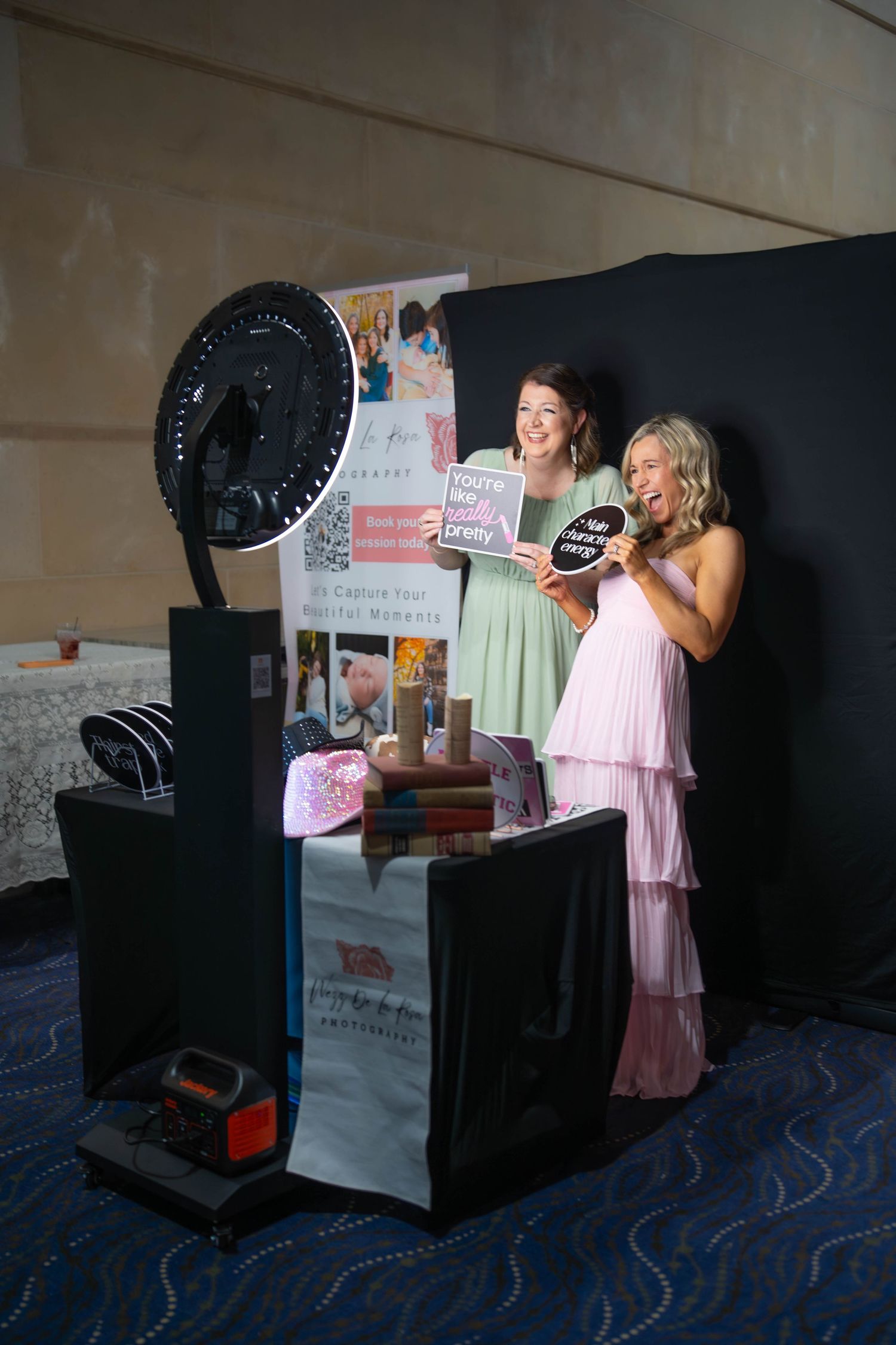Quad Cities photo booth rental for weddings, birthdays, and events. Capture Corner offers custom frames, premium props, and expert hosting.