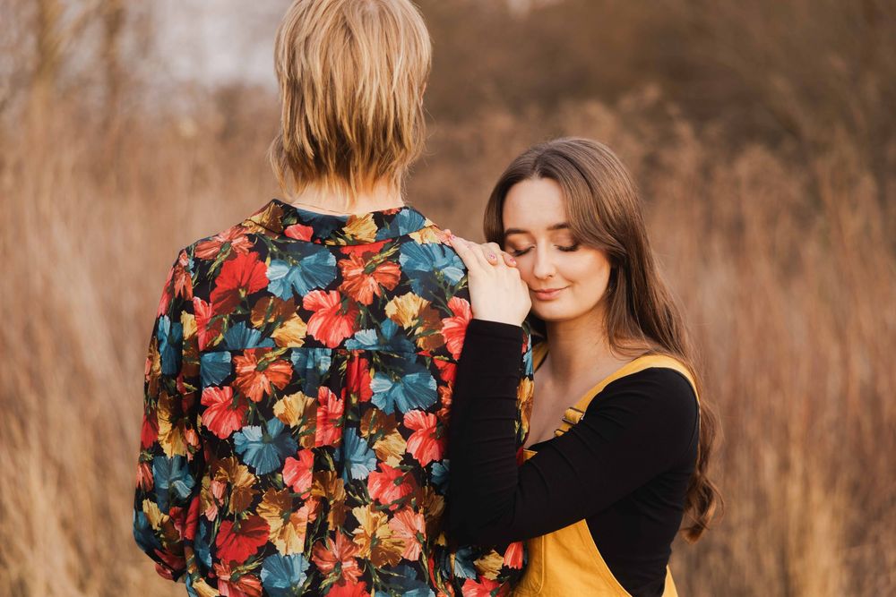Romantyczne zdjęcia wśród zieleni Mazowieckie
