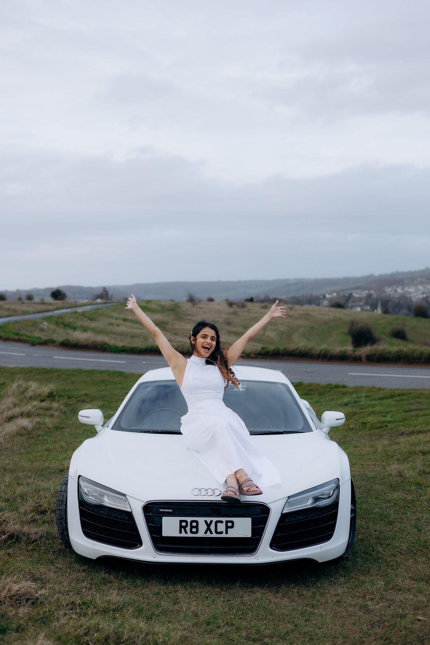 Cotswolds engagement photographer capturing relaxed couple photoshoot experience.