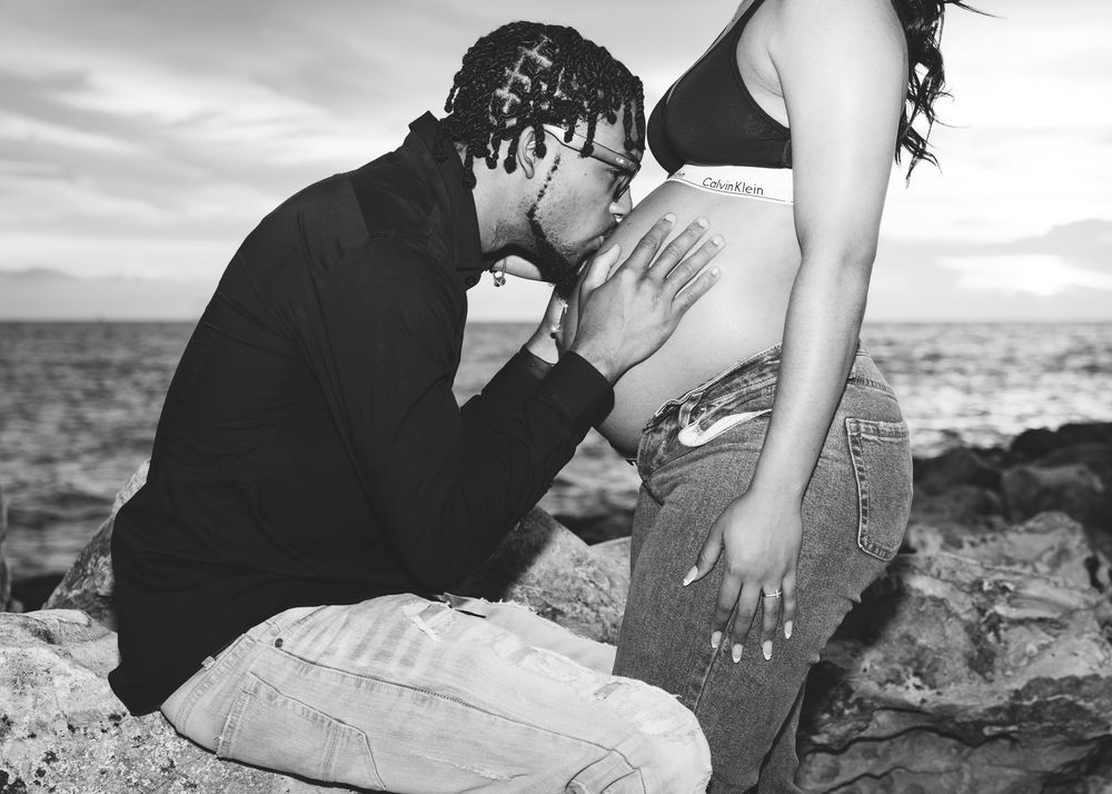 Clearwater Beach-Maternity-sunset photo session with BE Jazy Photography-St Pete Beach Photographer
